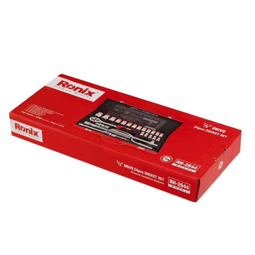 Ronix 24 Piece Socket Set RH - 2644 - Tool Market