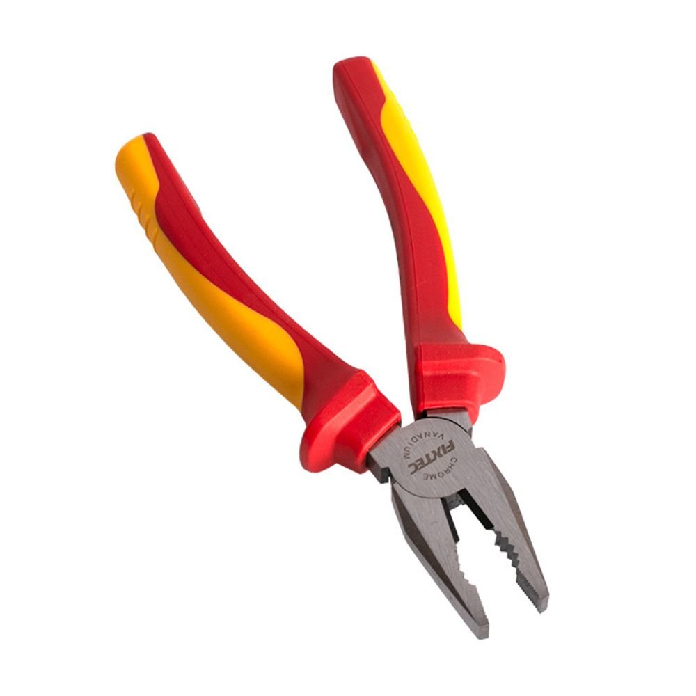 Fixtec 180mm Insulated Combination Pliers FHCP207 - Tool Market