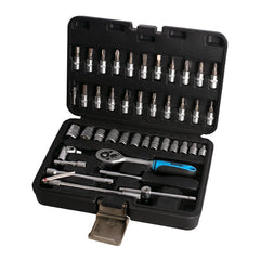 Fixtec 46 Piece Car Repair Tool Kit FHST2046 - Tool Market