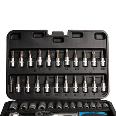 Fixtec 46 Piece Car Repair Tool Kit FHST2046 - Tool Market