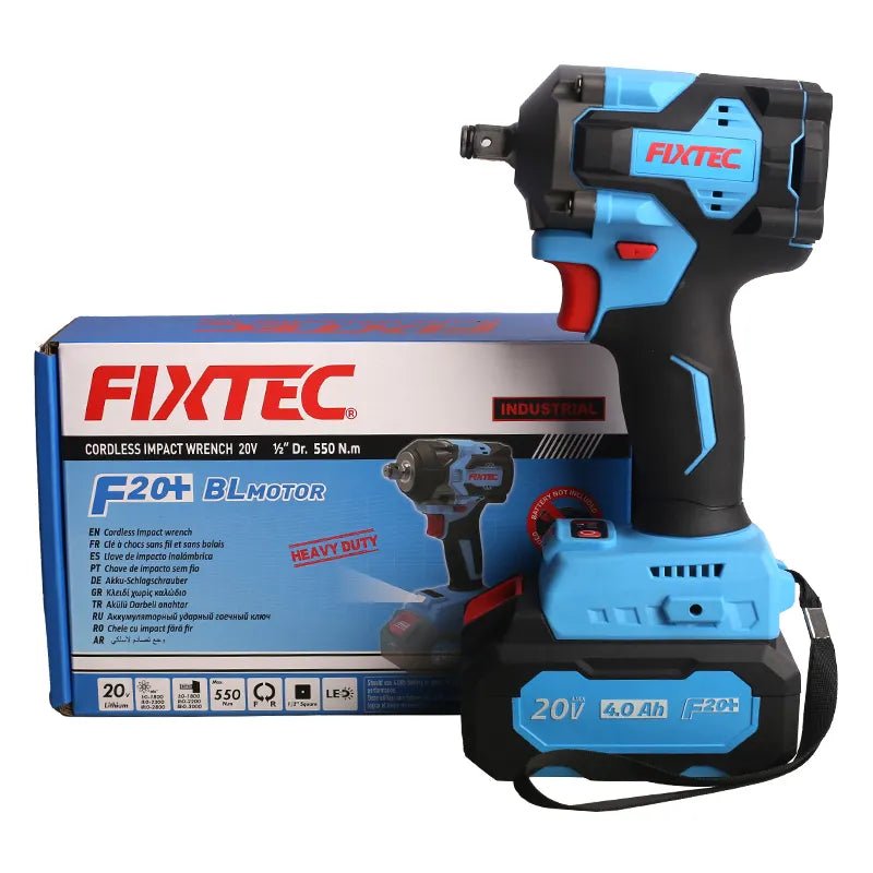 Fixtec 550Nm Brushless Impact Wrench - Skin Only - Tool Market