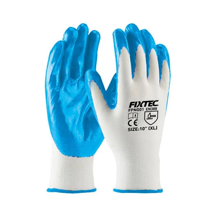 Fixtec XL (10") Nitrile Gloves FPNG01 - Tool Market