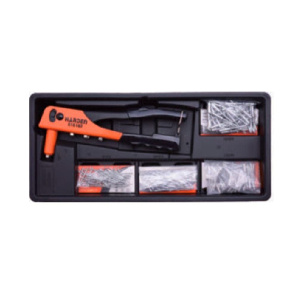 Harden 201 Piece Hand Riveter Set 520646 - Tool Market