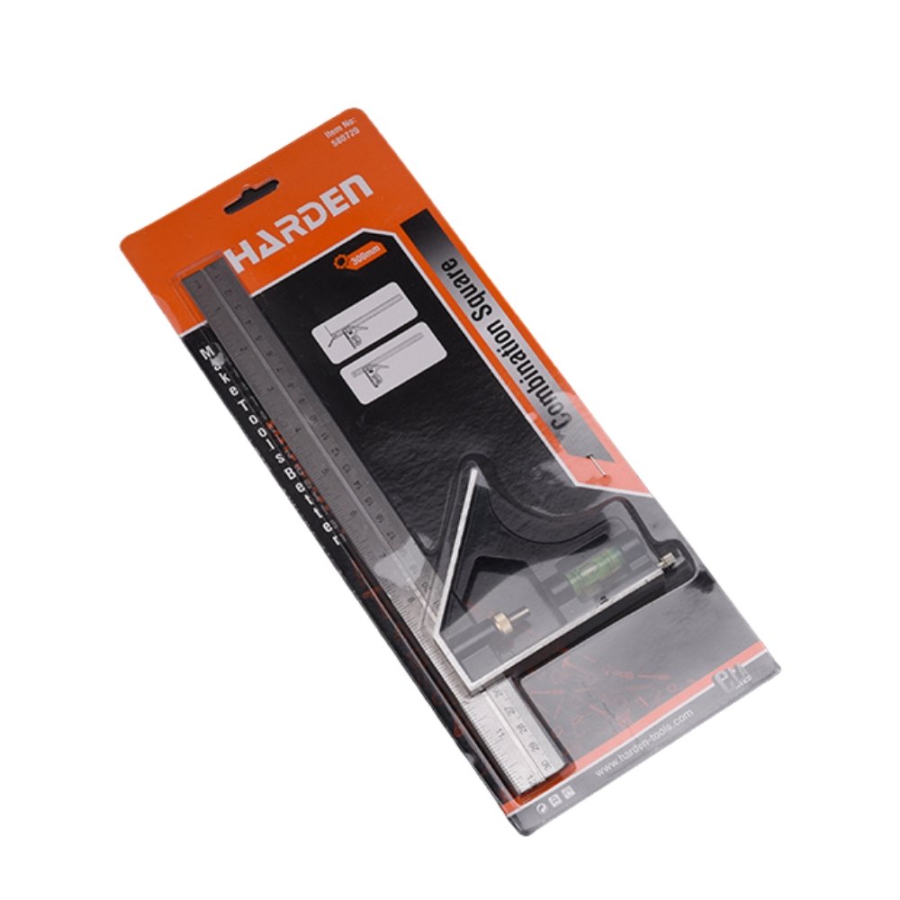 Harden 300mm Combination Square with Aluminium Base 580720 - Tool Market