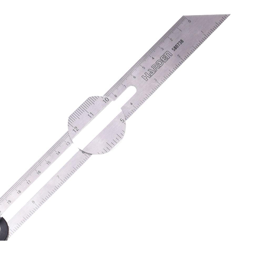 Harden 8"/200mm Sliding Bevel Ruler 580738 - Tool Market