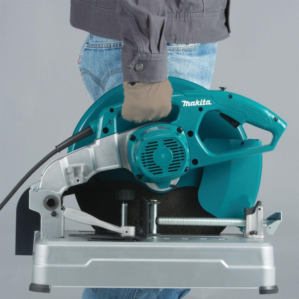 Makita 2200W 355mm (14") Portable Metal Cut Off Saw LW1400 - Tool Market