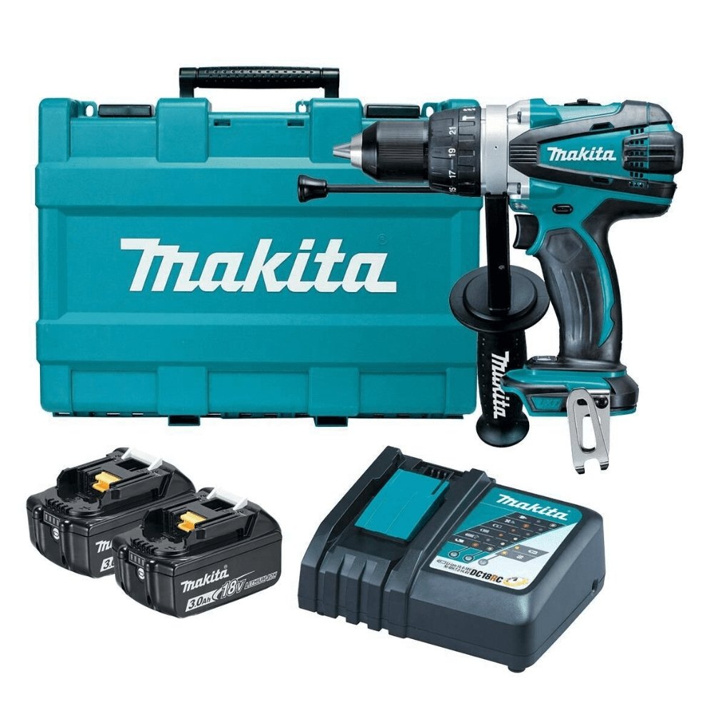 Makita DDF484RFE 18V 3.0Ah Li Ion Driver Drill Combo Kit