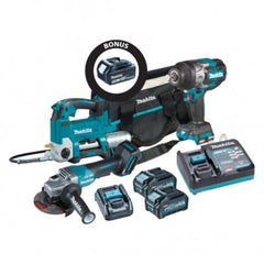 Makita DK0146X1 40V 4.0Ah Li-ion Cordless Brushless XGT 3 Piece Combo Kit - Tool Market