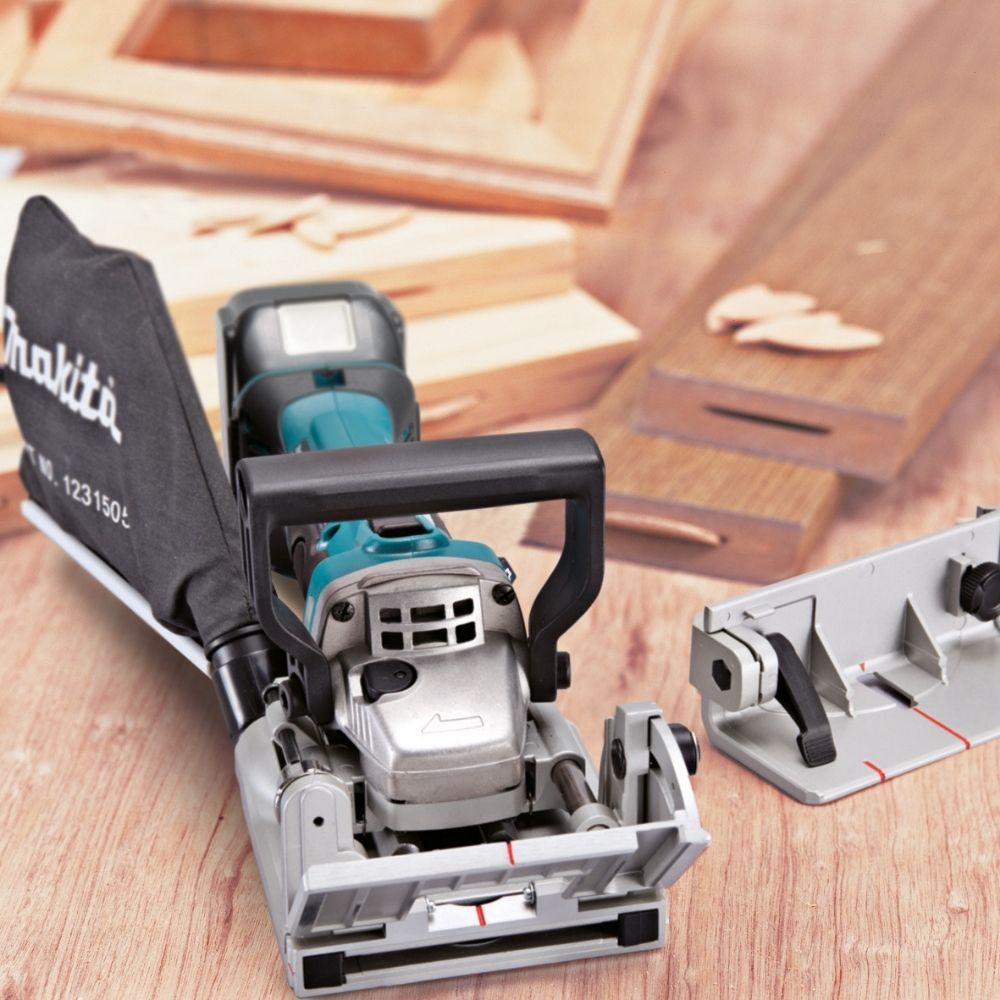 Makita DPJ180Z 18V Li Ion Mobile Plate Biscuit Joiner Skin Only Tool Market