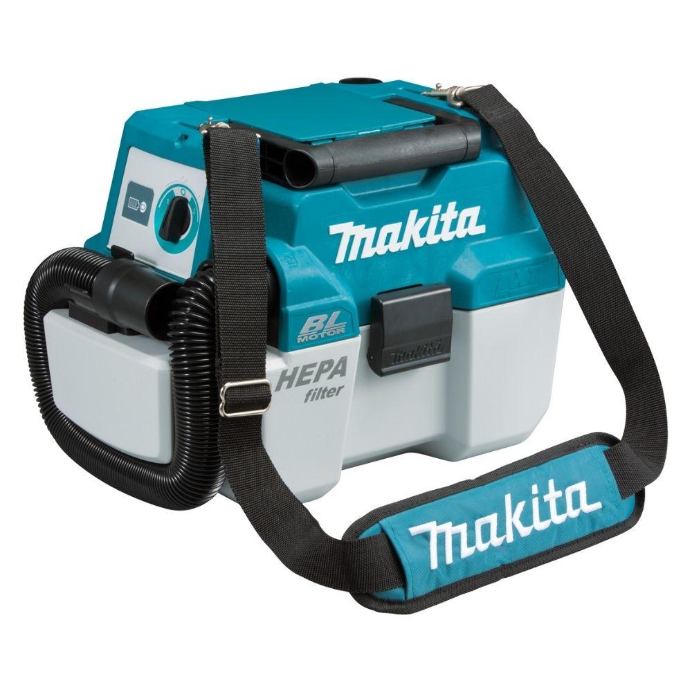 Makita DVC750LZX1 18V Li-Ion Cordless Brushless Wet/Dry Dust Extractor - Tool Market