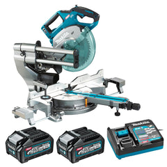 Makita LS002GM201 XGT AWS 40V Max Cordless Brushless 216mm Slide Compound Saw Kit - Tool Market