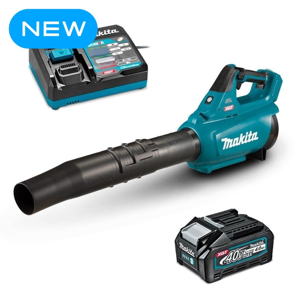 Makita UB001GM101 40V 4.0Ah Li-ion XGT Max Cordless Brushless Blower Combo Kit - Tool Market