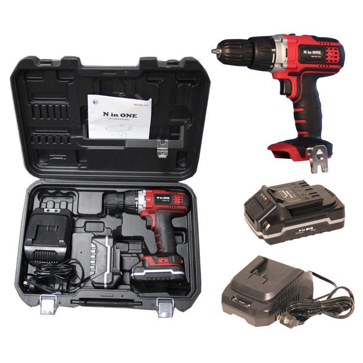 N in One 18V Cordless 4.0Ah Impact Screwdriver, Drill and Battery & Charger - Tool Market