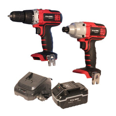 N in One 18V Cordless 4.0Ah Impact Screwdriver, Drill and Battery & Charger - Tool Market