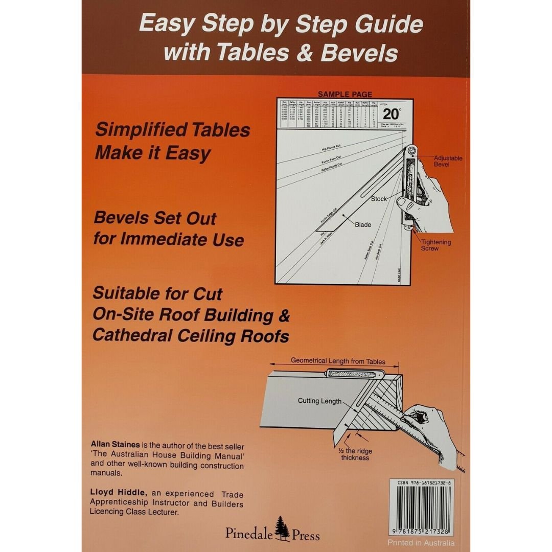 The Roof Building Manual Allan Staines & Lloyd Hiddle 5th Edition - Tool Market