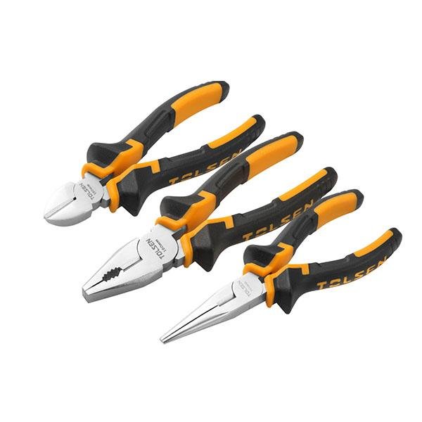 Tolsen 3 Piece Pliers Set 10400 - Tool Market