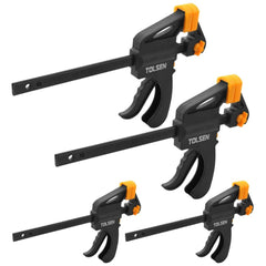 Tolsen 4 Piece Quick Ratchet Bar Clamp Set 10209 - Tool Market