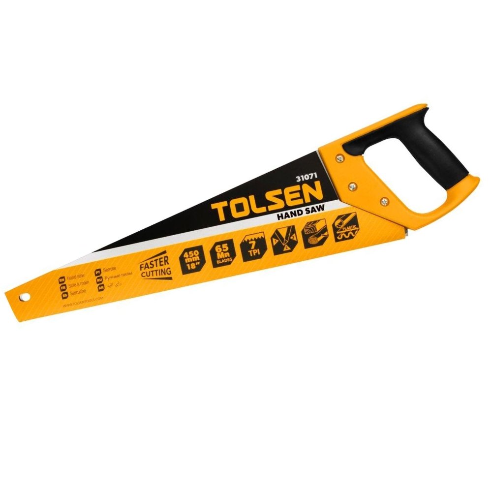 Tolsen Hand Saw (400, 450, 500, 550mm) - Tool Market