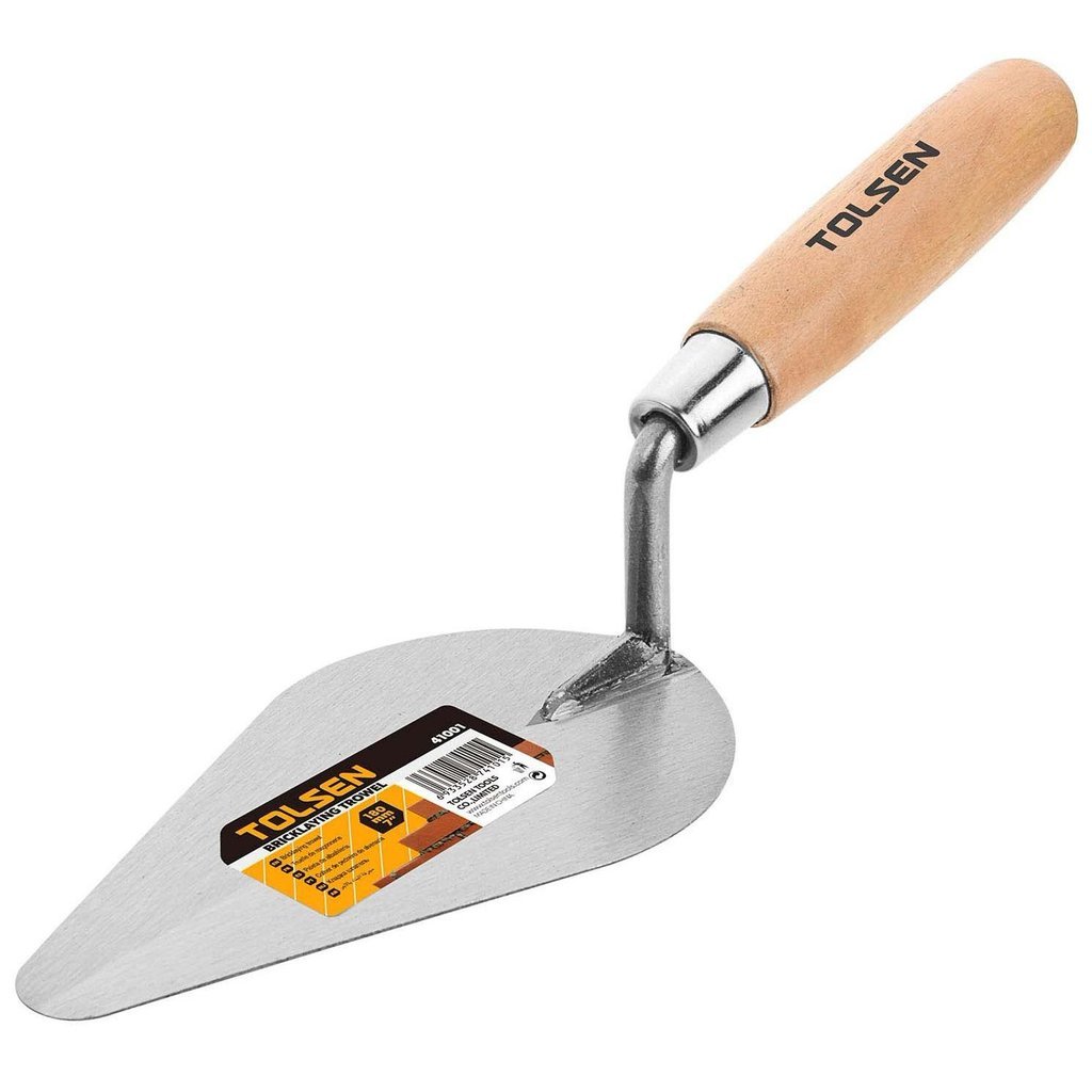 Tolsen Wooden Handle Bricklaying Trowel - Tool Market