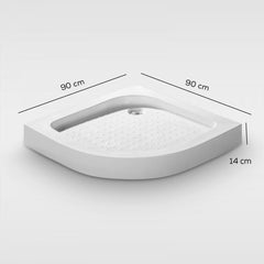 Troya Acrylic Shower Tray - Tool Market